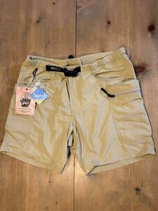 グリップスワニー　ギアショーツ　ハーフパンツ アウトドア キャンプ Mサイズ　サンドベージュGEAR SHORTS SANDBEIGE ナイロン100% GSP-45