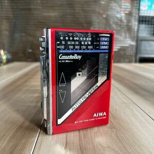 アイワ AIWA HS-J80 Cassette Boy カセットレコーダー カセットボーイ MULTIPLEX TV STEREO SOUND