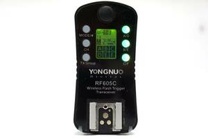 ★☆① T/ YONGNU RF605C 通電可 ワイヤレスフラッシュトリガー☆★