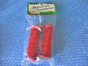 OGK Motocross Accessories motocross grip that time thing unused red color Showa Retro 