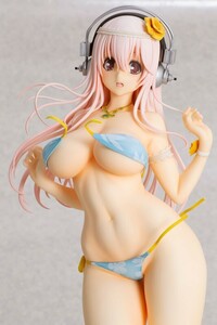 【１円スタート】すーぱーそに子 さまーばけーしょんver. 1/4.5 完成品フィギュア[オーキッドシード]美品