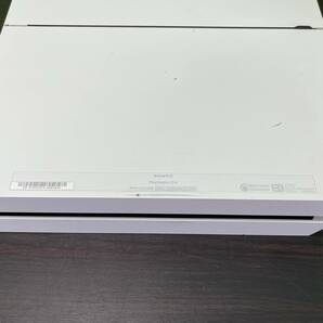 【5047】PS4 プレステ4 本体 500GB CUH-1200A ホワイト コントローラー 2台 外箱付き 動作未確認の画像3
