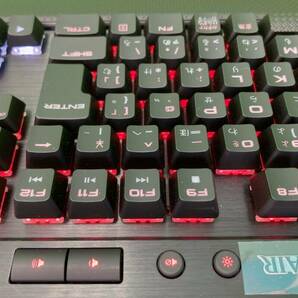 【4746】CORSAIR コルセア K65 RGB RAPIDFIRE CH-9110014-JP 日本語キーボード ゲーミングキーボード（ブラック）の画像2