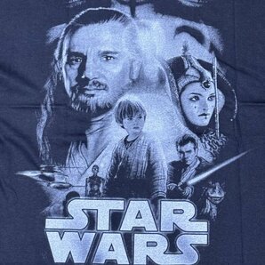 極美 STAR WARS スターウォーズ EP1 EPISODE1 エピソード1 両面 プリント 半袖 Tシャツの画像4