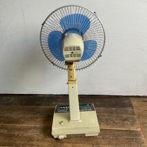 ふ02/レトロ 扇風機 ハイクール ELECTRIC FAN ゼネラル GENERAL EF-648 当時物 30cm羽根 動作確認済_画像4