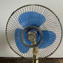 ふ02/レトロ 扇風機 ハイクール ELECTRIC FAN ゼネラル GENERAL EF-648 当時物 30cm羽根 動作確認済_画像2