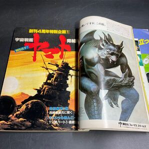 K06ラ/当時物 希少 アニメージュ 雑誌1982年7月号 風の谷のナウシカ 宮崎駿 ミンキーモモ 宇宙戦艦ヤマト ルパン８世 ハーロックと私の画像6