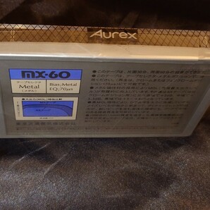 Aurex MX-60 Type Ⅳ Metal Position【1982年二代目モデル】★スーパー激レア★『☆希少☆東京芝浦電気株式会社メタルポジションテープ!』の画像5