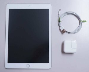 iPad 9.7 第5世代 ストレージメモリ128GB Wifiモデル シルバー 起動確認のみジャンク品