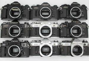  Canon canon film camera A1 AE-1 AE-1 Program 9 pcs summarize 