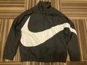 NIKE HBR STMT BIG SWOOSH ナイキ ウーブン ナイロン ジャケット スウッシュ AR3133-010