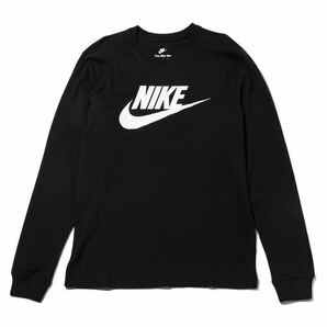 NIKE L/S TEE ナイキ ロンT アイコン フューチュラ ロゴ ブラック ホワイト セット 長袖 Tシャツ CI6292-010 CI6292-100 XLの画像2