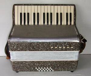  disassembly. maintenance completion Yamaha (18 base *30 key ) accordion (A)