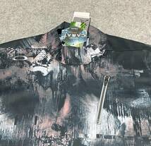 送料350円～◇新品◇OAKLEY GOLF オークリー ゴルフ◇M(JPN)◇吸汗速乾/肌面ドライ SKULL BLURRED MOCK SHIRT スカル モックネックシャツ_画像2