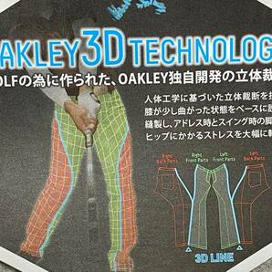 送料350円～◇新品◇OAKLEY オークリー ゴルフ◇32(JPN)◇ストレッチ Skull Origin 3D Tapered スカル テーパードパンツ◇定価14300円の画像9