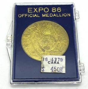 EXPO　86　記念メダル　バンクバー　カナダ万博　1986年/3273