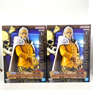 【未開封品】ワンピース　ONE　PIECE　シルバーズレイリー　フィギュア２体セット　おもちゃ　玩具　BANDAI　NAMCO/3200‐４