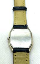 【１円～】　RADO ラド－　メンズ　レディース腕時計　DIYSTAR　ダイヤスター　革ベルト　クォーツ　可動確認　電池切/3452_画像6