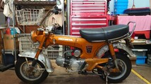 ホンダ 初期型 ダックス ST70 遠心3速 書付き レストアベース車 ベロ付き6桁フレーム（検索 HONDA DAX 6V モンキー ゴリラ シャリィ カブ_画像6