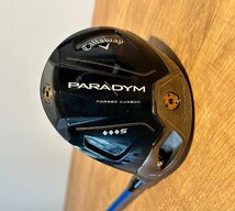 Callaway キャロウェイ　PARADYM　パラダイム　トリプルダイヤS　10.5°　Fujikura　SPEEDER　NX　50　SR　装着_画像1