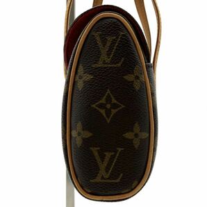 【1円スタート♪/極美品】LOUIS VUITTON ルイ ヴィトン モノグラム ソナチネ M51902 ハンドバッグ レザー ブラウン 手提げ ミニバッグの画像5