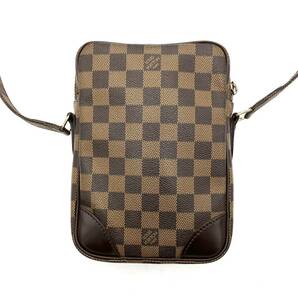 ★希少モデル★極美品 LOUIS VUITTON ルイヴィトン ダミエ エベヌ ダヌーブ SPオーダー ショルダーバッグ ポシェット N48063 斜め掛けの画像2