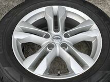 【美品 超バリ溝】ニッサン T31 エクストレイル 純正 17in 7J +40 PCD114.3 ラウフェン S FIT EQ 225/60R17 NISSAN エクストレイル 交換用_画像6