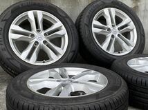 【美品 超バリ溝】ニッサン T31 エクストレイル 純正 17in 7J +40 PCD114.3 ラウフェン S FIT EQ 225/60R17 NISSAN エクストレイル 交換用_画像2