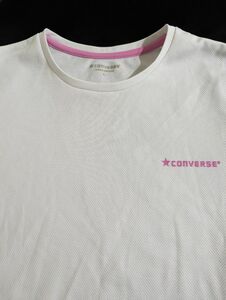 コンバース　ドライメッシュ　白　 半袖Tシャツ