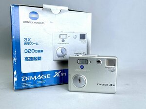  Konica Minolta Dimage X31 компактный цифровой фотоаппарат коробка мнение имеется батарея привод [19448