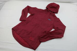 【送900円】　246　Patagonia　パタゴニア　STY24147　メンズ　ナイロンジャケット　ジップアップ　薄手　赤　XS　RN51884