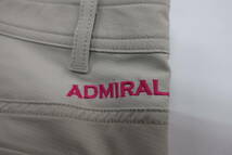 【送900円】　697　Admiral GOLF　アドミラル　ゴルフウェア　ミニスカート　ベージュ系　L　ストレッチ有　ジッパーフライ_画像10