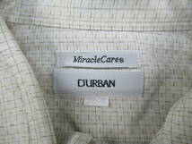 【送900円】　662　D'URBAN　ダーバン　メンズ　スタンダードカラーシャツ　　総柄　39-78　綿50% ポリエステル50%　形態安定加工　日本製_画像7