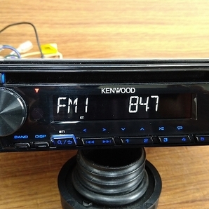 U340L 1DIN KENWOOD CDプレーヤー ラジオ USBの画像1
