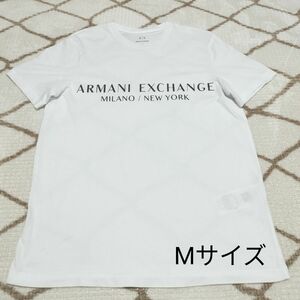 【値下げ】アルマーニ エクスチェンジ ロゴプリント Tシャツ M
