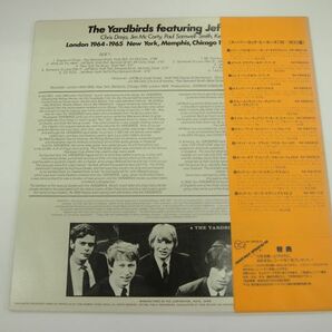 R056 レコード ジェフベック＆ヤードバーズ The Yardbirds Featuring Jeff Beck /RA-5903の画像2