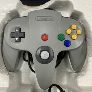 X1127 NINTENDO64 本体 コントローラー ACアダプター AVケーブル 箱 説明書 動作確認済の画像6