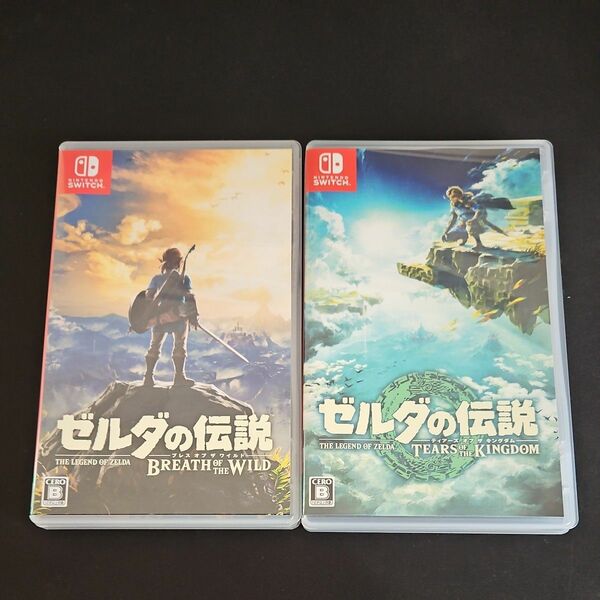 ゼルダの伝説　ティアーズオブザキングダム ブレスオブザワイルド2本セット　ブレワイ　ティアキン