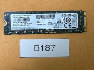 B187 SSD M.2 SATA 256GB 2280　動作確認済