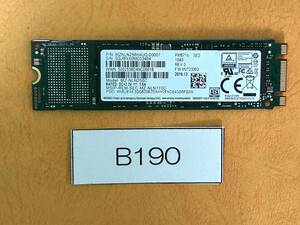 B190 SSD M.2 SATA 256GB 2280　動作確認済