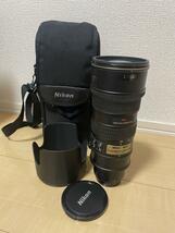 Nikon ニコン ED AF-S VR 70-200mm 2.8G 動作未確認 ジャンク ケース付き_画像1