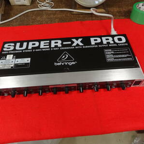 中古 通電不可 ジャンク 部品取り BEHRINGER ベリンガー チャンネルデバイダー CX2310 no2の画像1