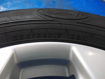 ★中古★DBA-NT32★エクストレイル★■225/65Ｒ17■タイヤ、純正アルミホイール1本①_画像5