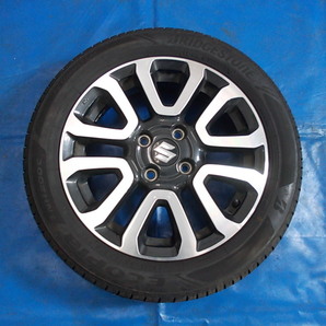 ★中古★MR41/MR31★ハスラー■165/60Ｒ15 77H■タイヤ、純正アルミホイール1本set①の画像1