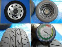 ★中古★フィアット500★ABA-31212■175/65R14■タイヤ、純正スチールホイール4本SET_画像3