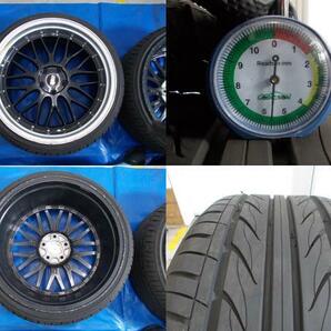 ★中古★■BBS風メーカー不明20x8.5J/20x10J■245/30ZＲ20 93W/255/30ZＲ20 92W/PCD114.3/5穴/OFF不明■4本setの画像8