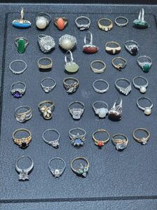  gross weight approximately 1,160g gem accessory summarize 18K K14WG Pt K18GP necklace ring earrings earrings brooch SILVER stamp 