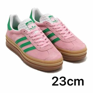 adidas GAZELLE BOLD W TRUPNK/GREEN/FTWWHTアディダス ガゼル ボールド W