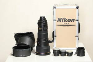 【美品】【良品】Nikon 単焦点レンズ AF-S NIKKOR 400mm f/2.8G ED VR フルサイズ対応　TC-14EⅡ、TC-17EⅡ、TC-20EⅢ中古