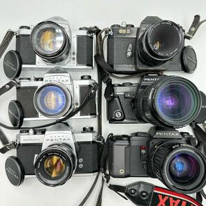 1円 ジャンク フィルムカメラ17台 露出計2点 まとめて Canon ASAHI PENTAX RICOH OLYMPUS KONICA MINOLTA 他 動作未確認 現状品 部品取りの画像8